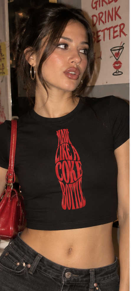 Made Like A Coke Bottle Baby Tee