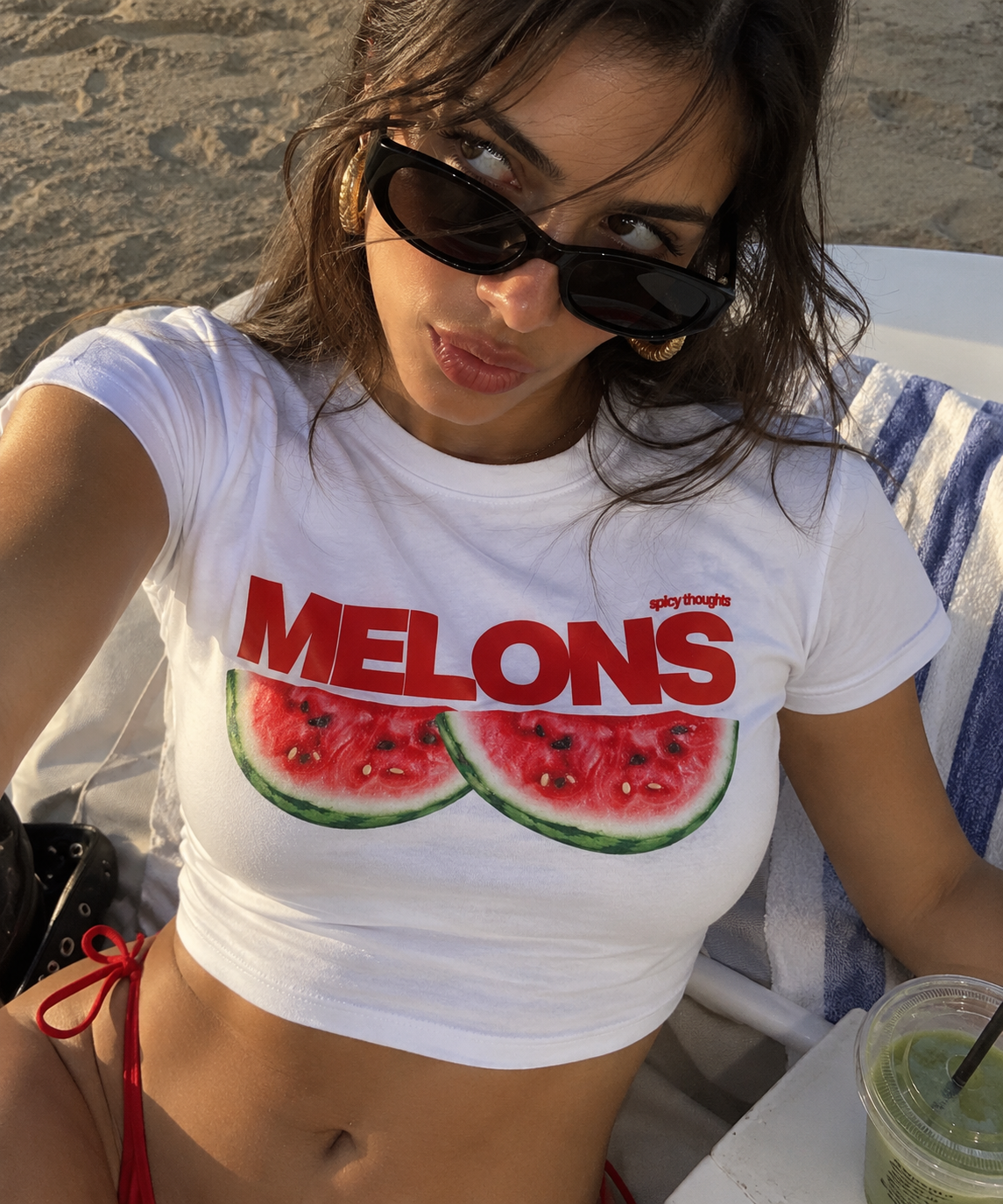 Melons baby tee