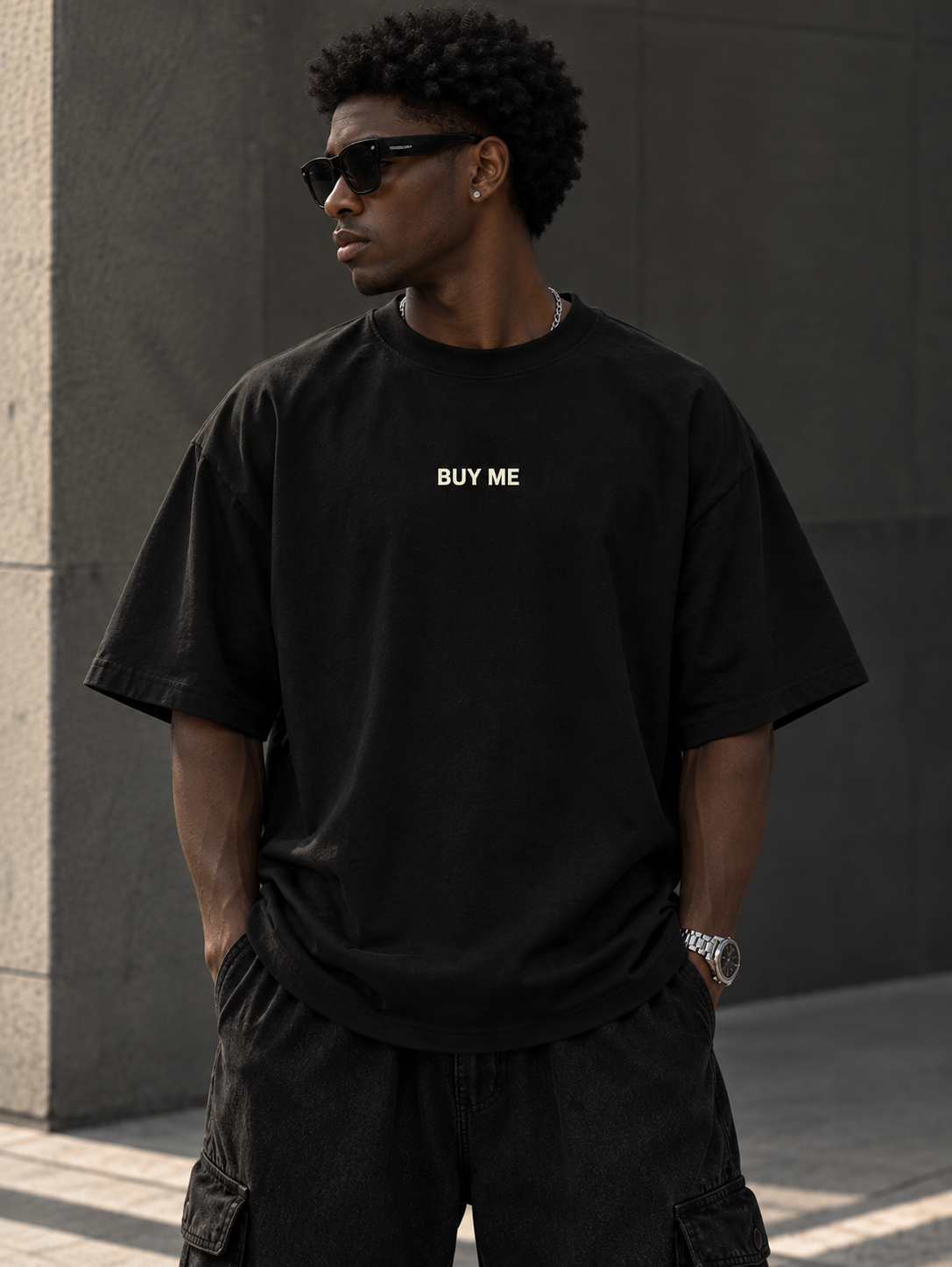 BUY ME MONEY oversized Tee