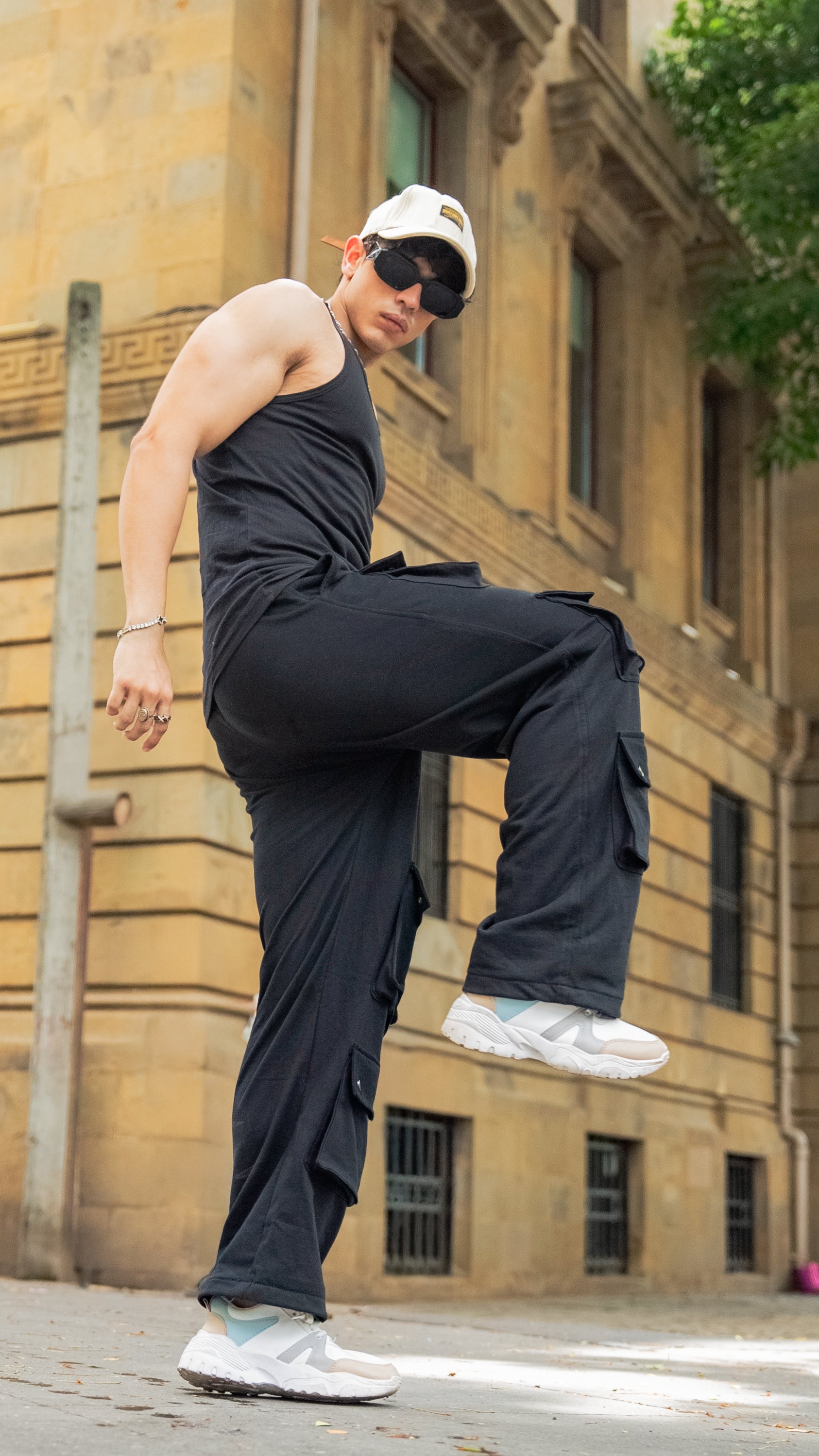 Block City Utility Cargoes in Black