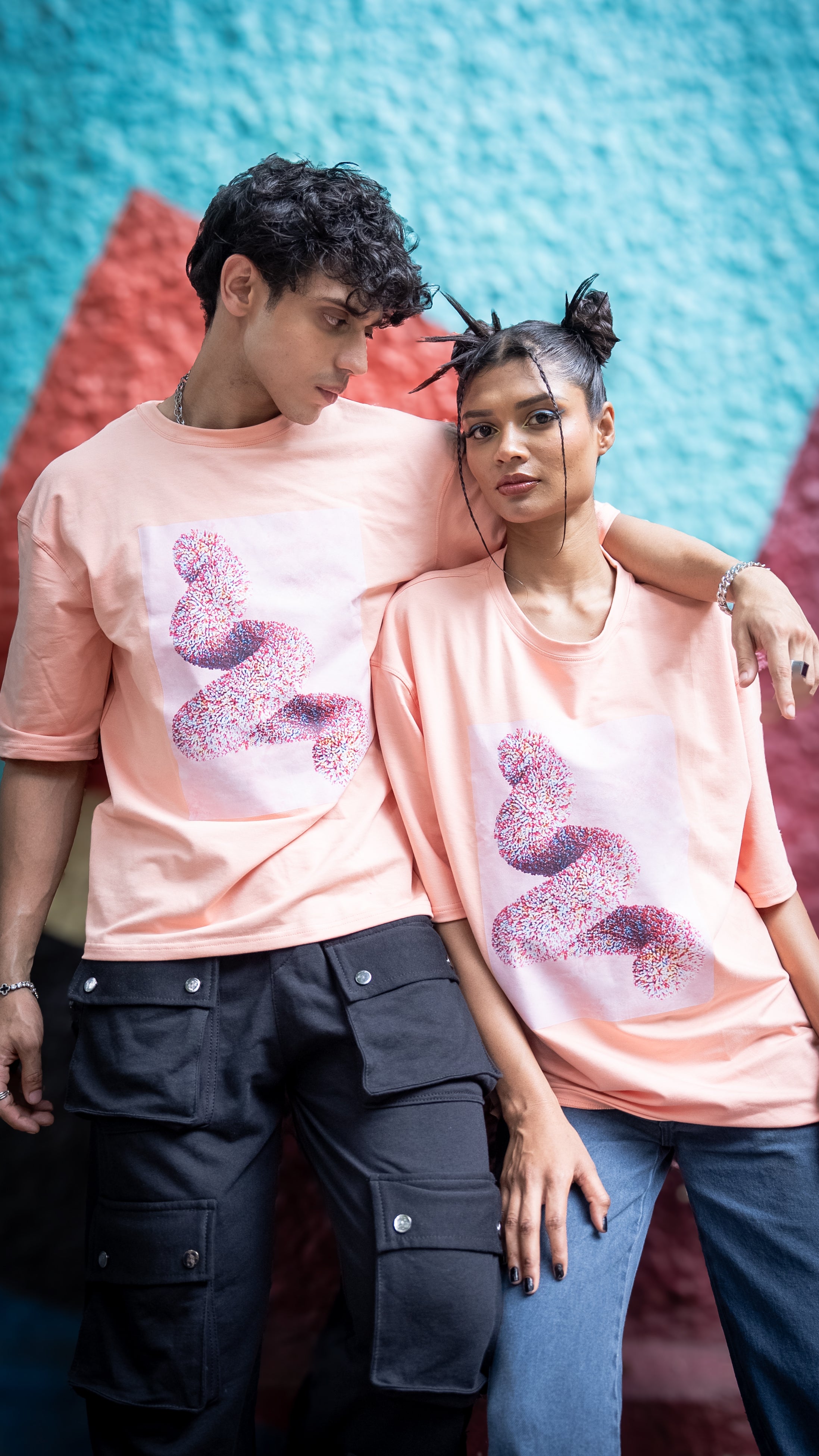 Peach Fuzz Oversized T