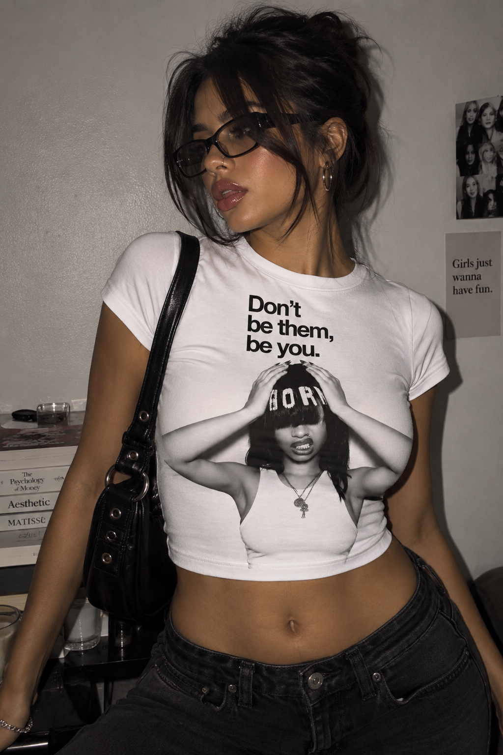 Dont Be Them Be You Baby Tee