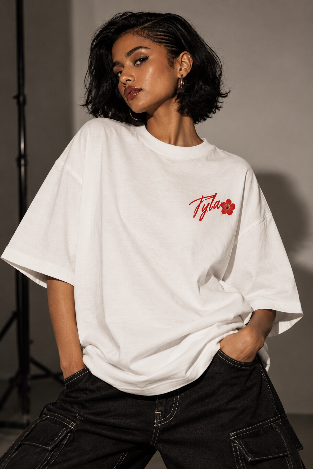 TYLA oversized tee shirt