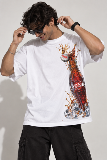 Coca-Cola Splash Oversized Tee