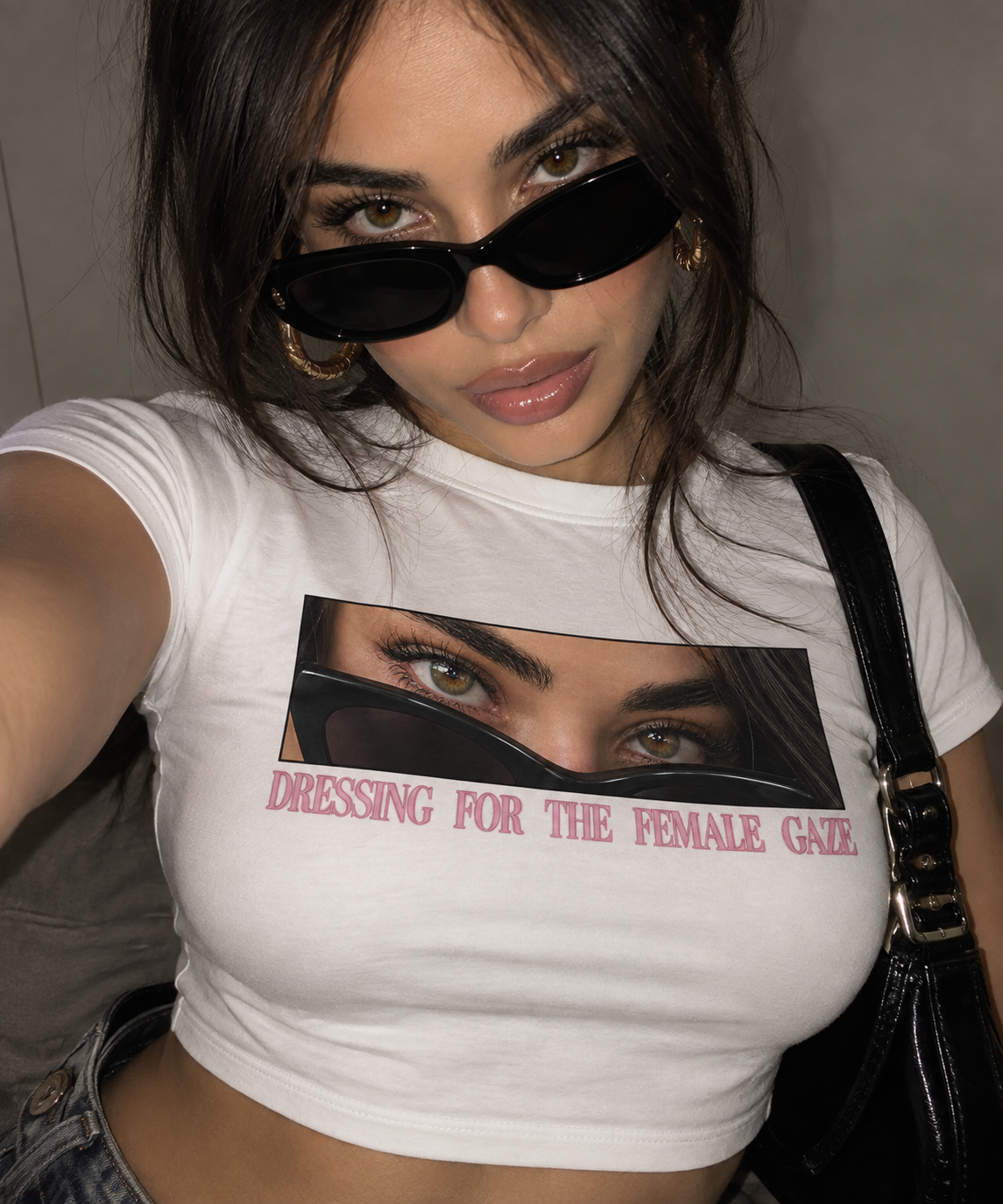 Dressing for the female gaze baby tee