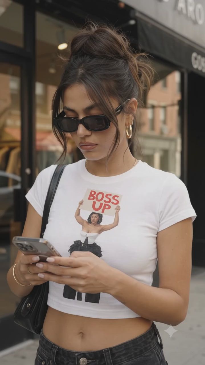 Boss Up Baby Tee