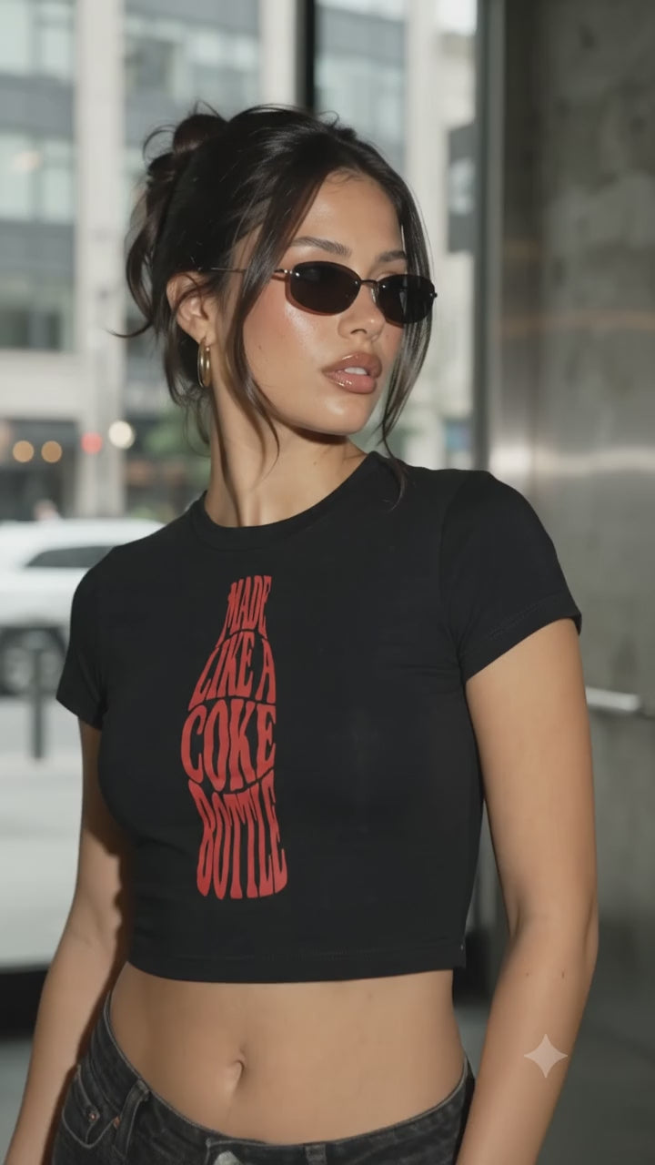 Made Like A Coke Bottle Baby Tee