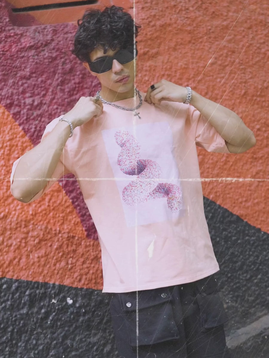 Peach Fuzz Oversized T