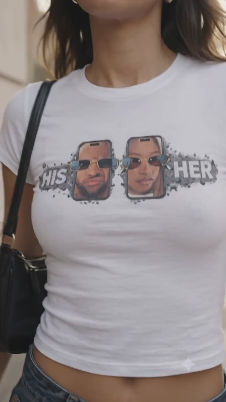 His And Her Baby Tee